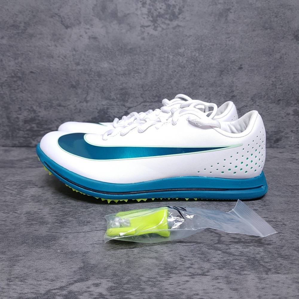 NIKE Triple Jump Elite 3 Track & Field Cleats Mens 8.5 White Green HV6425-100